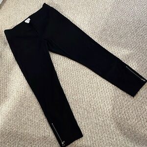 LOFT Outlet pull-on pants, black, size L NWT!